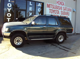1995 TOYOTA 4RUNNER, 3.0L AUTO AWD LIMITED, COLOR GREEN, STK Z14830